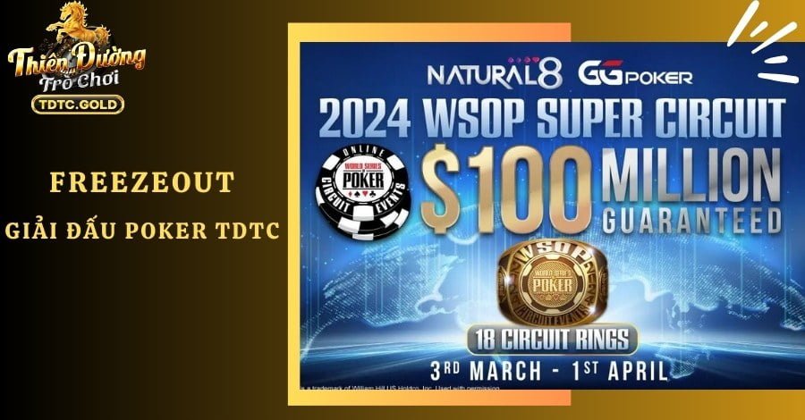 Giải đấu Poker TDTC - Freezeout