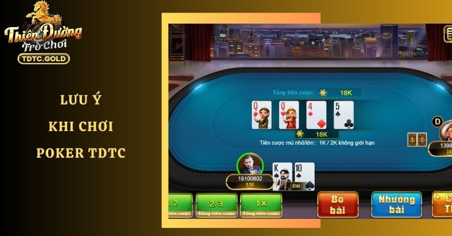 Bật Mí Các Mẹo Chơi Poker TDTC "Bách Chiến Bách Thắng"